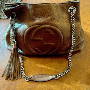 Authentic Gucci Soho medium tote